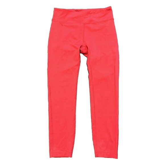 Outdoor Voices Orange Cropped‎ Leggings Pocket Stretch Active Yoga Athleisure M - Picture 1 of 11